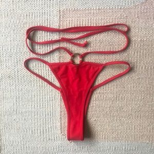 For Love and Lemons Mallorca Thong Bottom